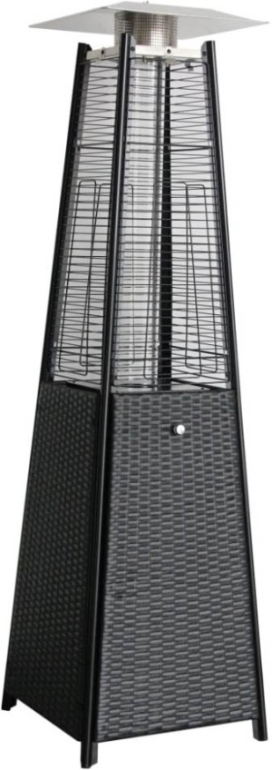 Уличный газовый обогреватель WWT 13I ROTANG Black mini 1.8m