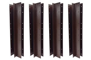 Шарнир для клумбы Holzhof 35x450мм (металл), 90° (комплект 4 шт) соеденитель