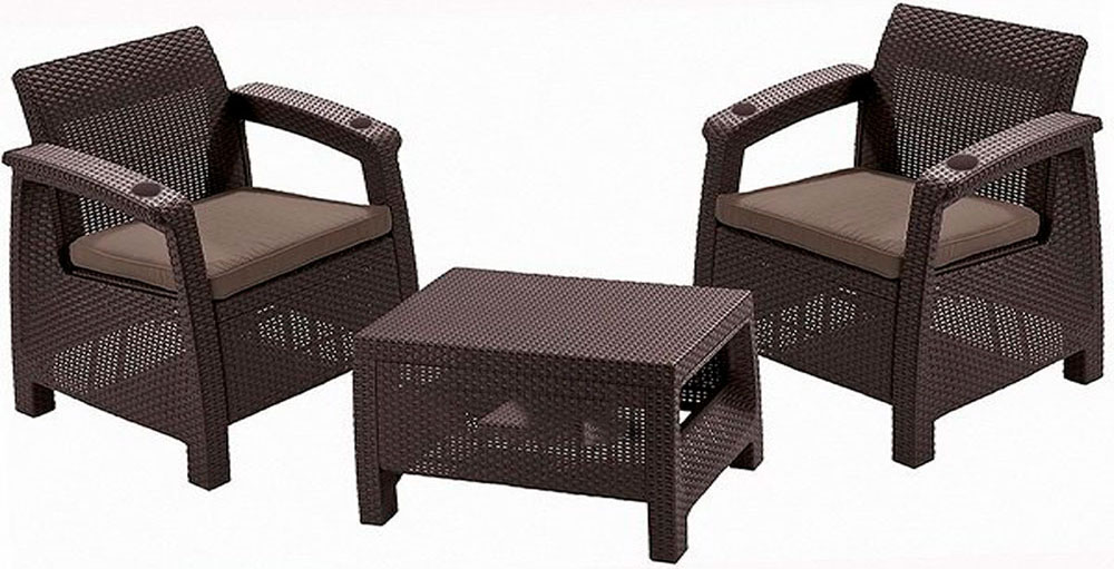 комплект мебели из искусственного ротанга