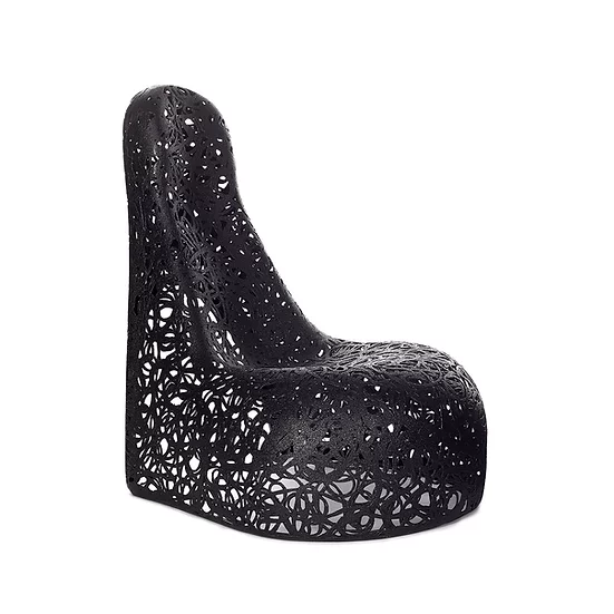 Дизайнерское уличное садовое кресло из базальта Basalt Studio WELL