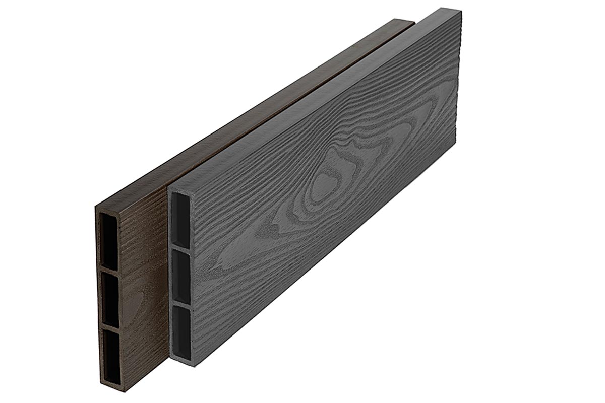 Теплая низкая грядка ДПК NauticPrime 3D 150х25х2950 mm