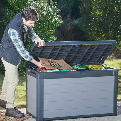 Сундук садовый Keter Кортина (Cortina box 380L) 380л