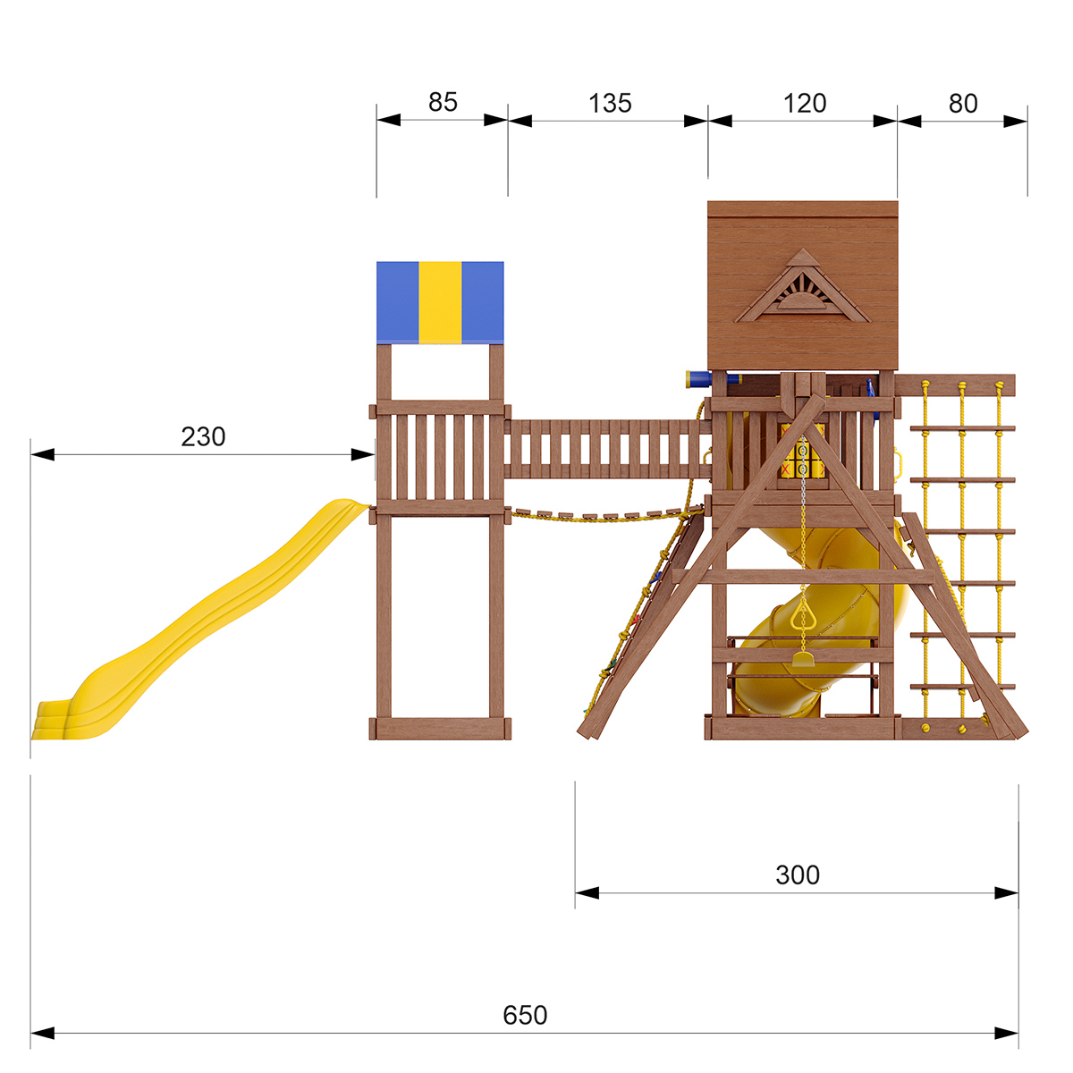Детский игровой комплекс Форт-5