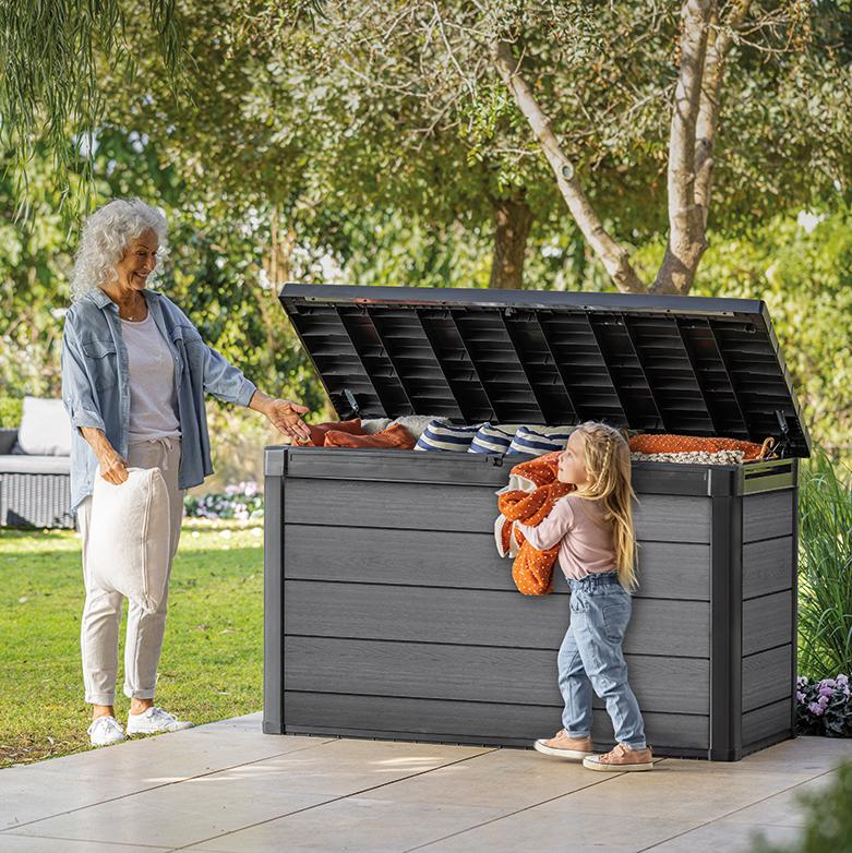 Сундук садовый Keter Кортина (Cortina box 757L) 757л