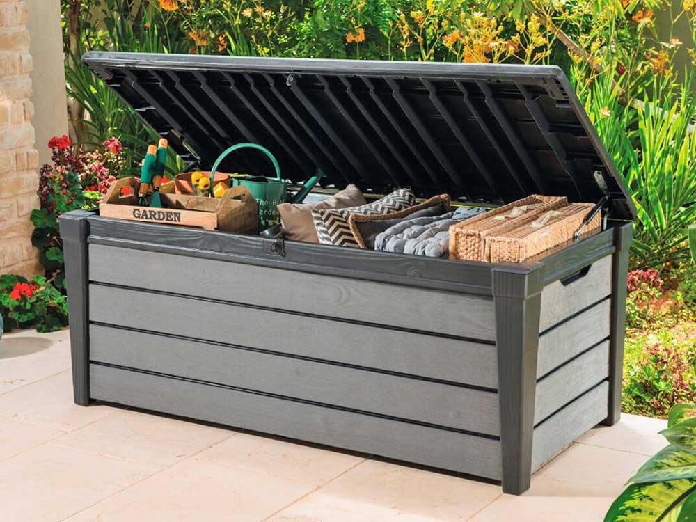 Сундук Keter Brightwood 454L идеальная мебель для хранения